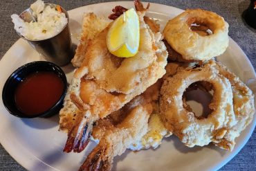 Food at Herby-K's located in Shreveport, LA.
