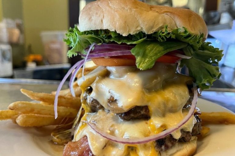 Food at Cornucopia Restaurant located in Eugene, OR.