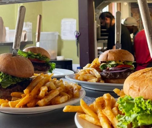 Food at Cornucopia Restaurant located in Eugene, OR.