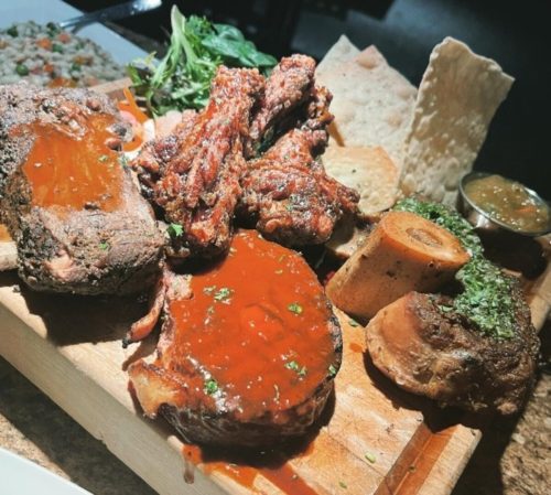 Food at The Rabbit Hole located in Colorado Springs, CO.