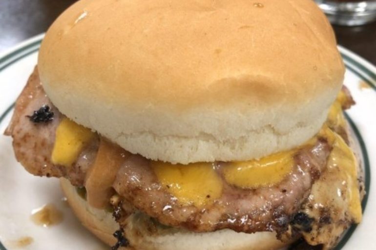 Food at Hudson's Hamburgers located in Coeur d’Alene, ID.