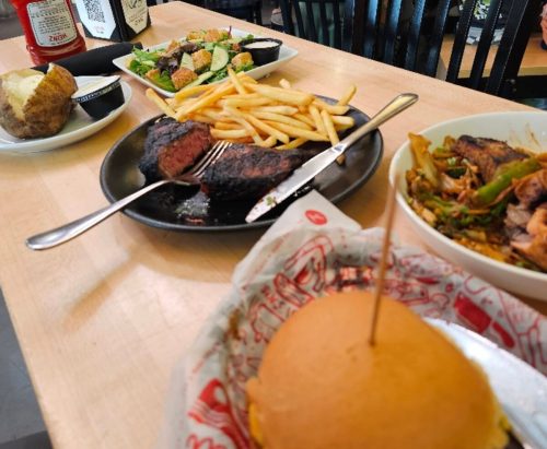 Food at Look’s Marketplace located in Sioux Falls, SD.