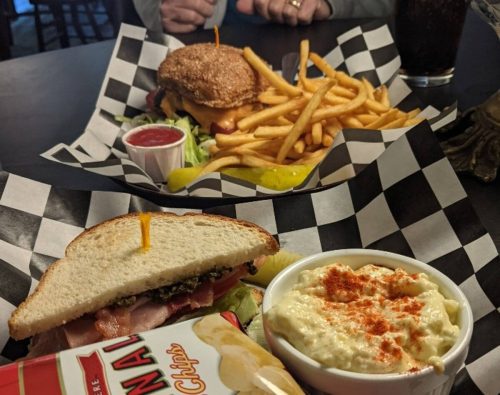 Food at The Hungry Mind located in Mason City, IA.