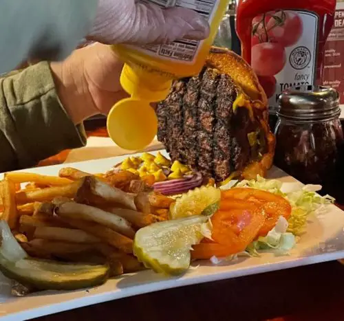 Food at Turtle Mountain Brewing located in Rio Rancho, NM.