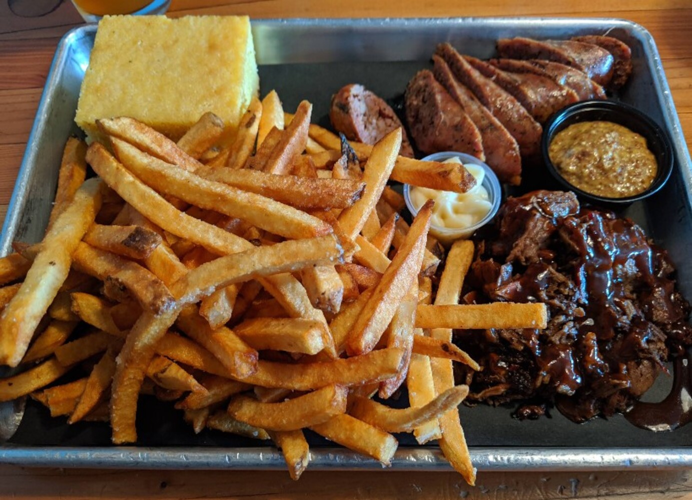 Food at Sweetwood BBQ located in Wenatchee, WA