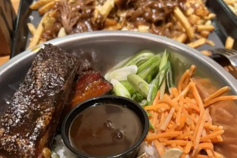 Food at Sweetwood BBQ located in Wenatchee, WA