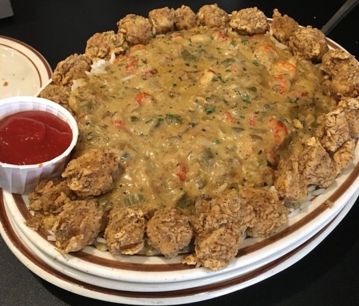 Food at Broussard's Cajun Cuisine located in Cape Girardeau, MO. 