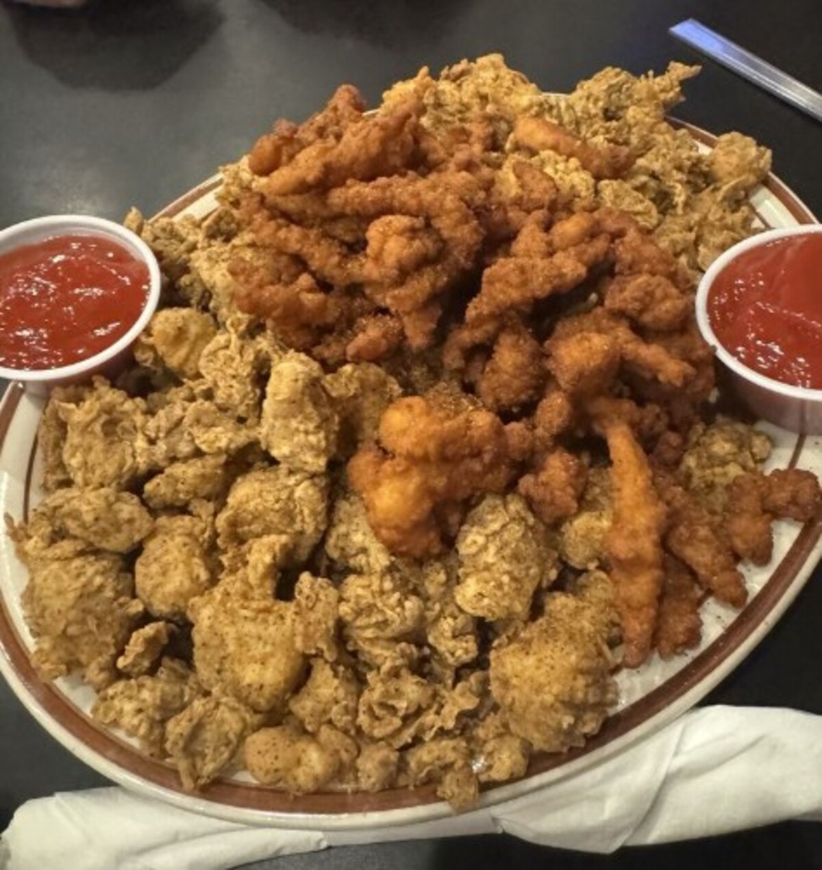 Food at Broussard's Cajun Cuisine located in Cape Girardeau, MO. 