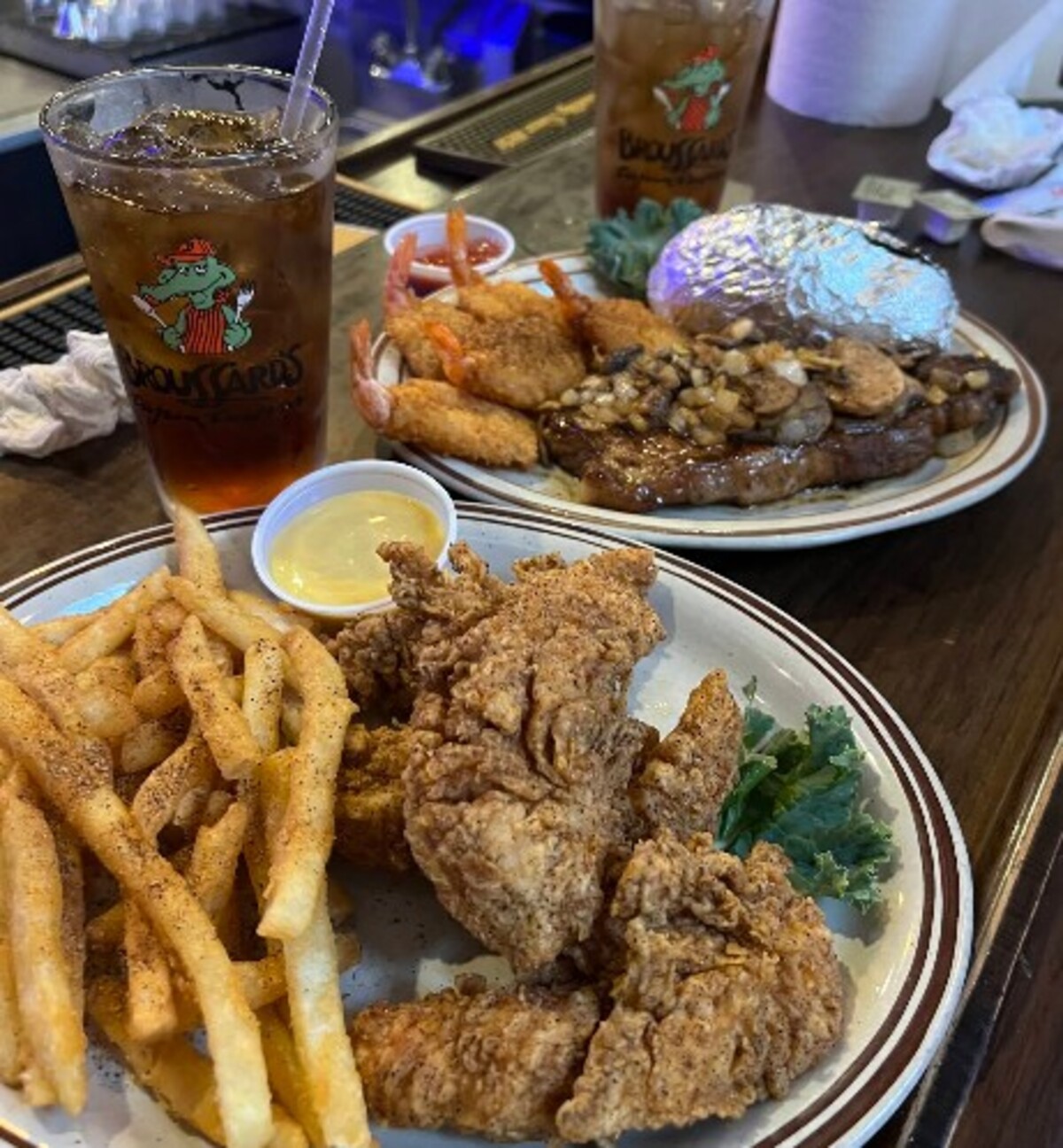 Food at Broussard's Cajun Cuisine located in Cape Girardeau, MO. 