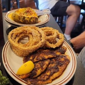 Food at Broussard's Cajun Cuisine located in Cape Girardeau, MO.