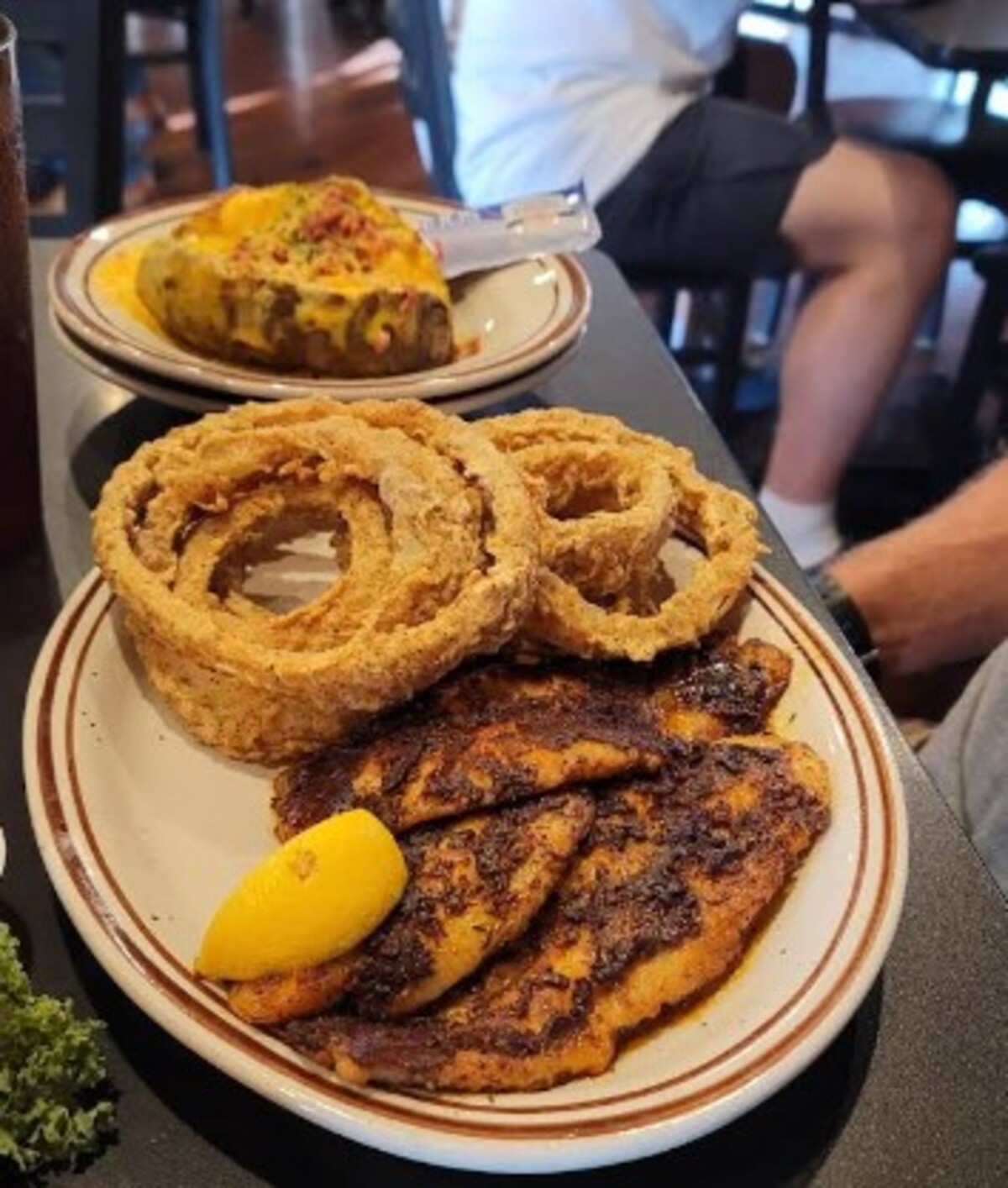Food at Broussard's Cajun Cuisine located in Cape Girardeau, MO.