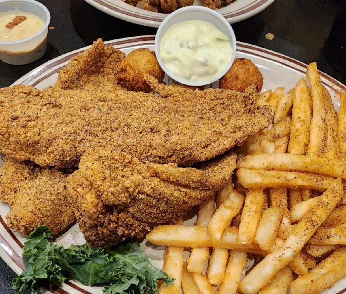 Food at Broussard's Cajun Cuisine located in Cape Girardeau, MO. 