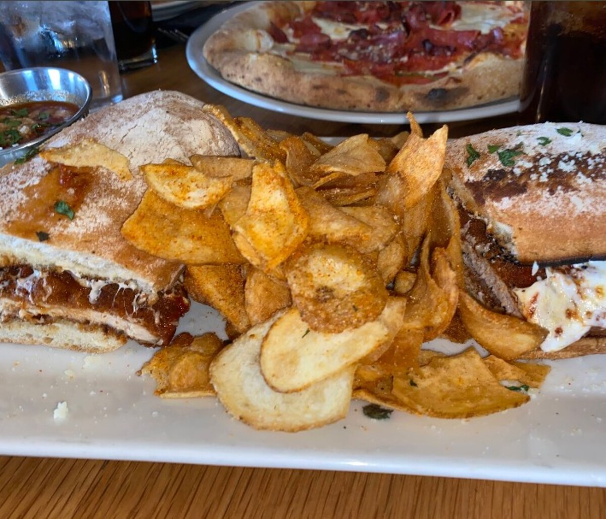 Food at Racca's Pizzeria Napoletana located in Casper, WY.