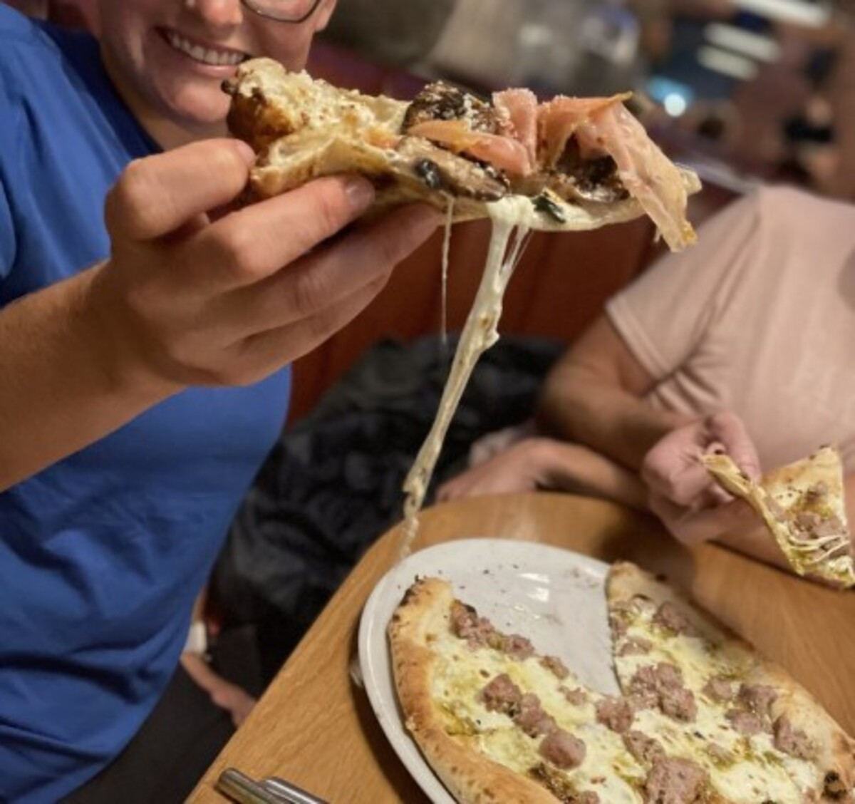 Food at Racca's Pizzeria Napoletana located in Casper, WY.