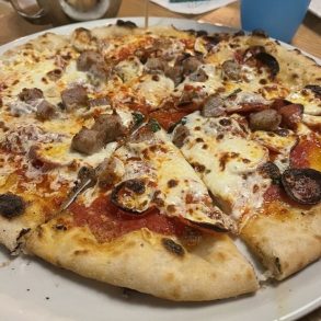 Food at Racca's Pizzeria Napoletana located in Casper, WY.