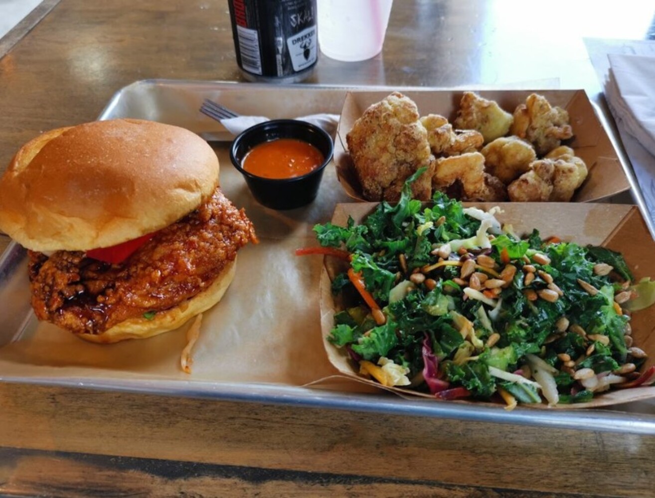 Food at Brew Bird located in Fargo, ND. 