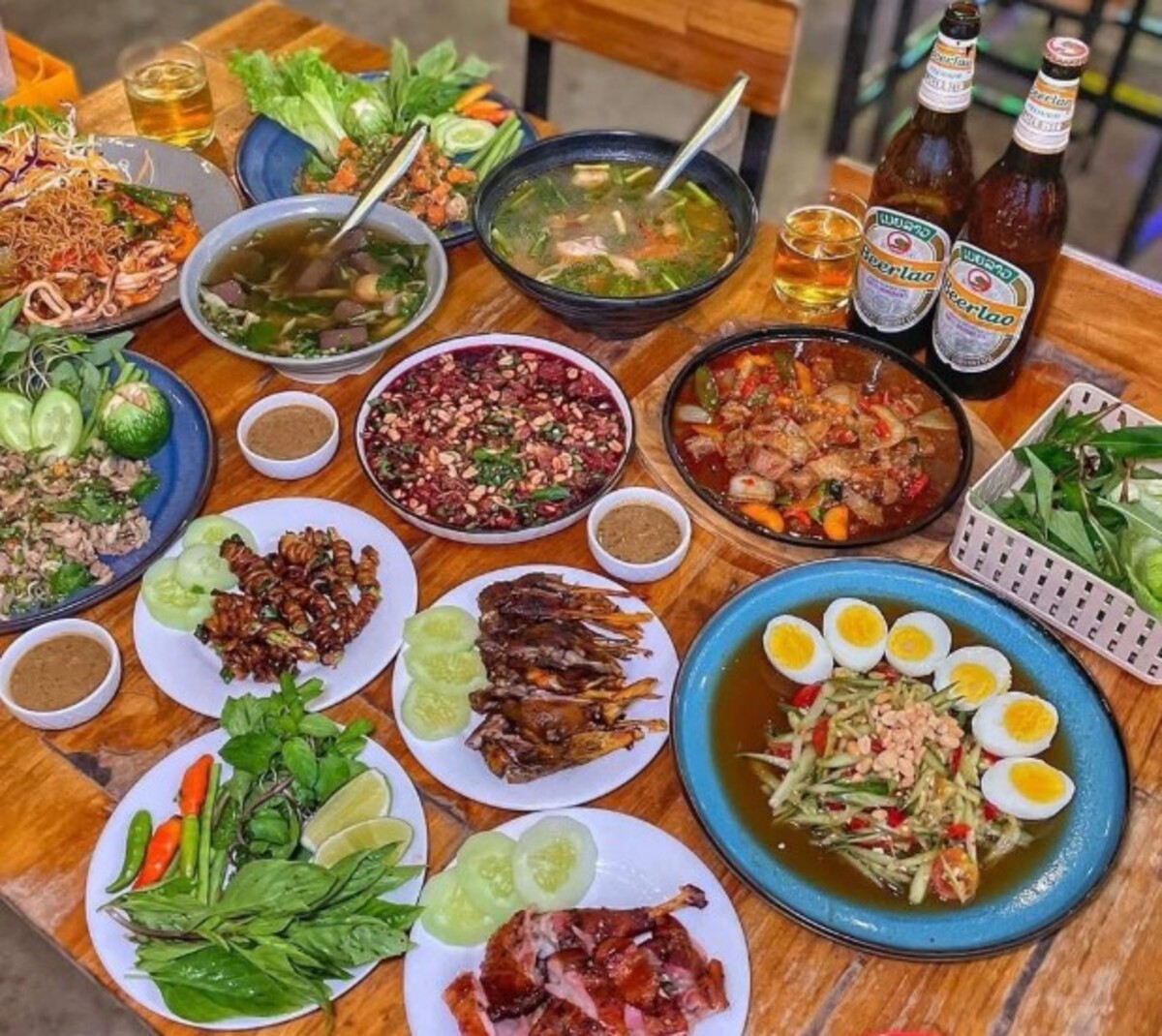 Food at Lost Dog Café & Lounge located in Binghamton, NY.    