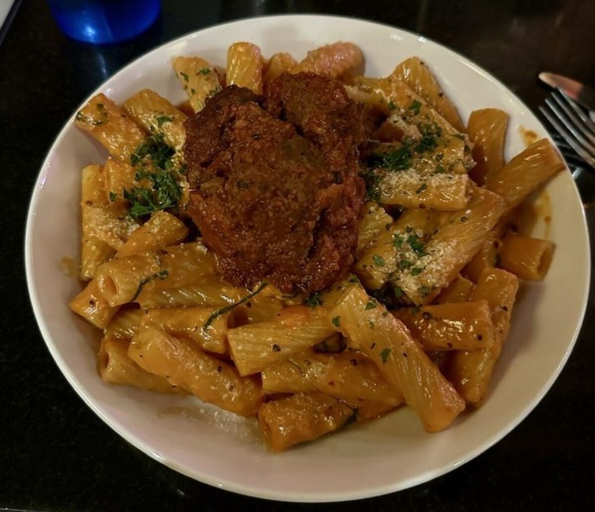 Food at Lost Dog Café & Lounge located in Binghamton, NY.    