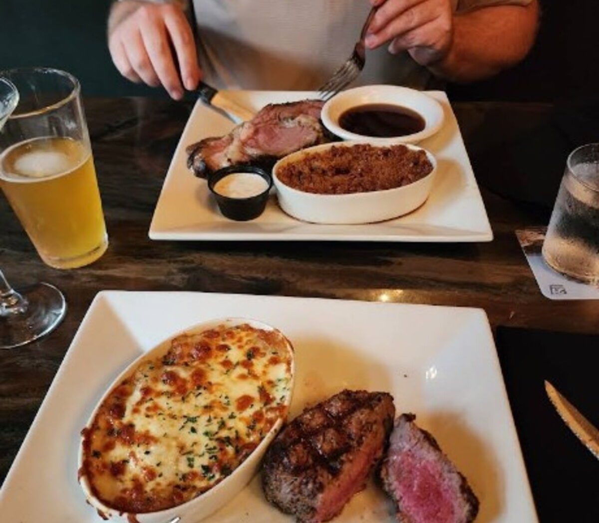 Food at Hale House located in Charleston, WV. 