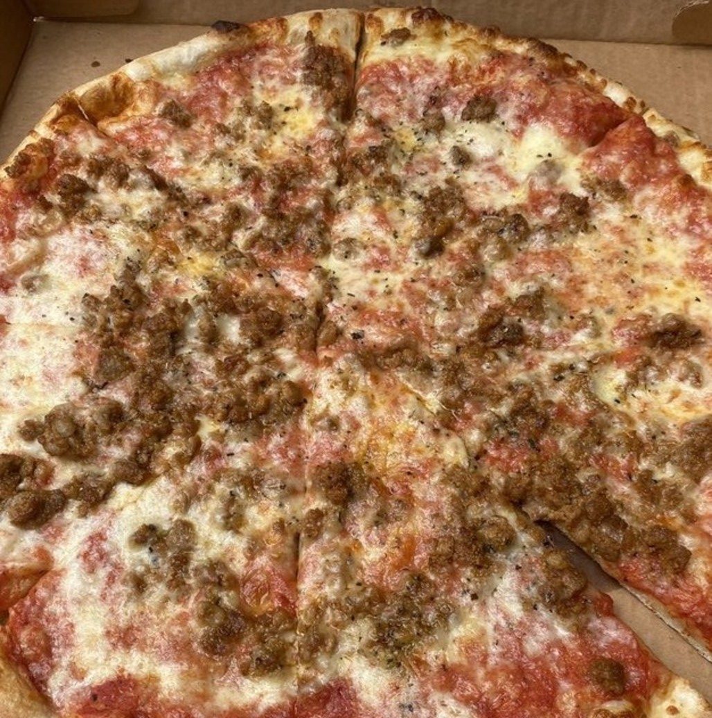 Food at Nina's Pizza located in Utica, NY.