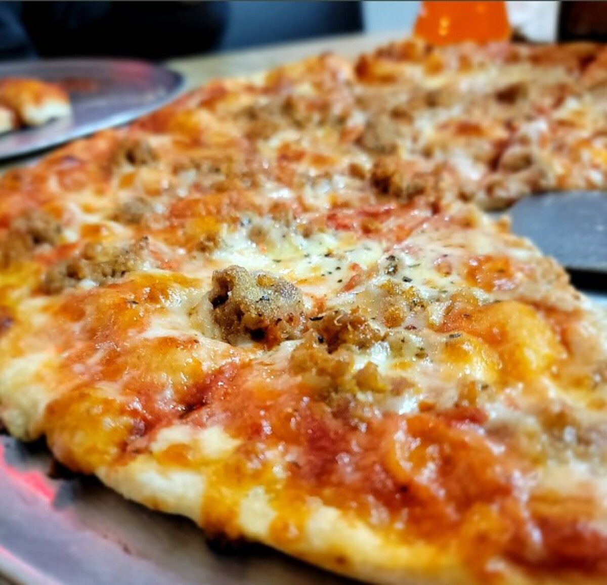 Food at Nina's Pizza located in Utica, NY.