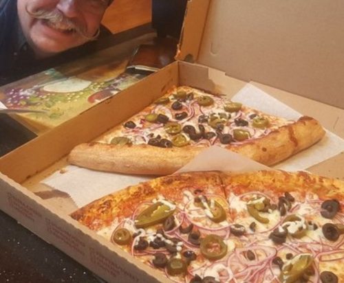 Food at Nina's Pizza located in Utica, NY.