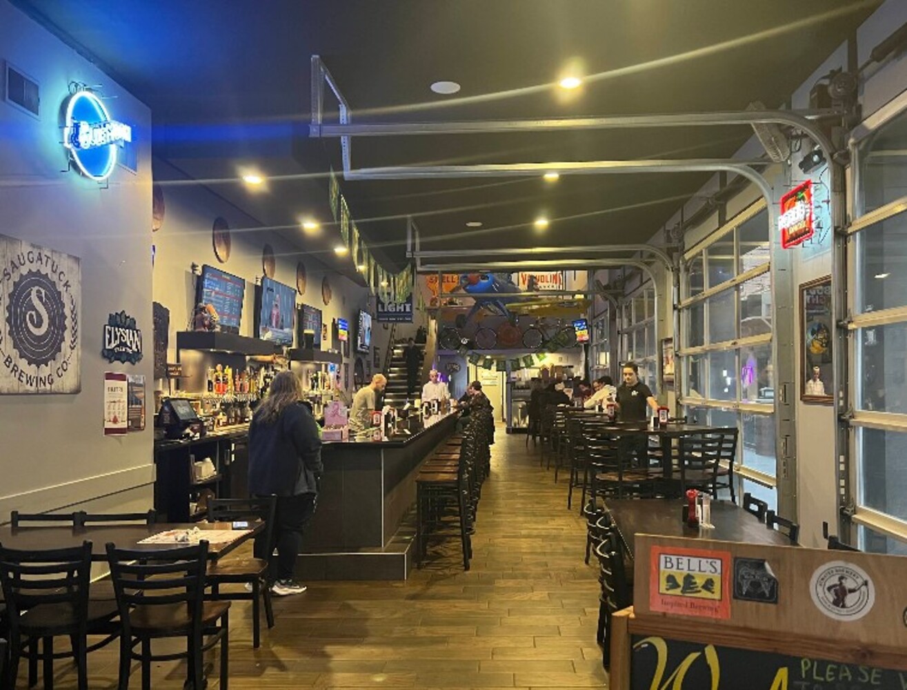 Food at The Dirty Bird located in Jackson, MI. 