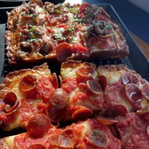 Food at Pizza Payaa located in Normal, IL.