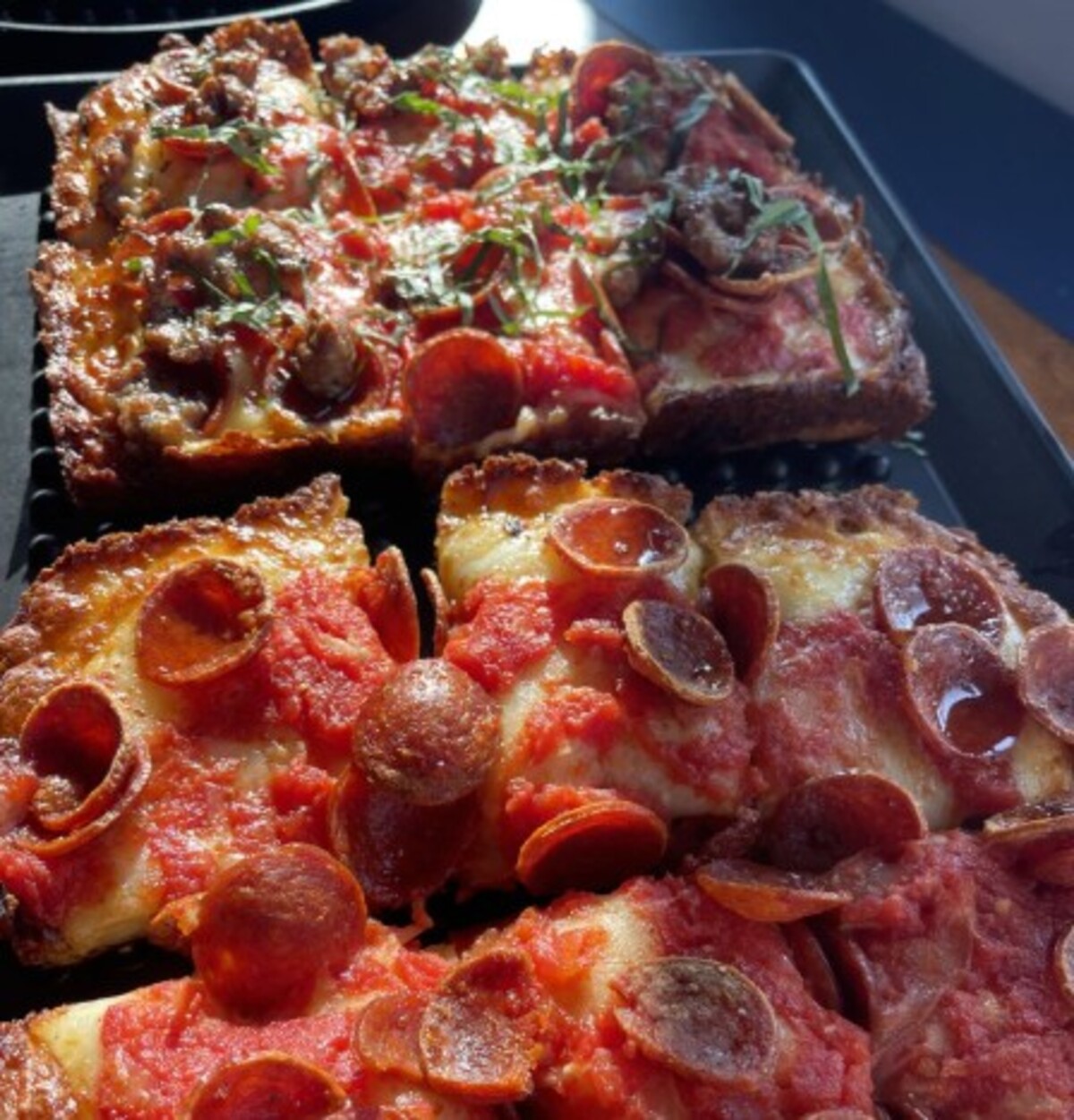 Food at Pizza Payaa located in Normal, IL. 