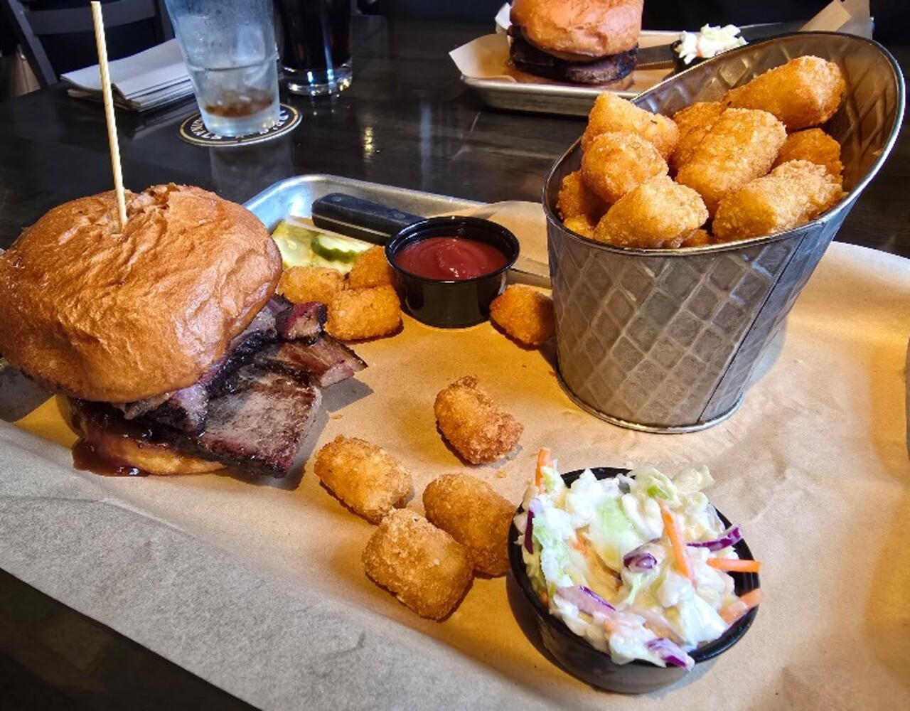 Food at Porky's Public House & Eatery located in Longview, WA. 