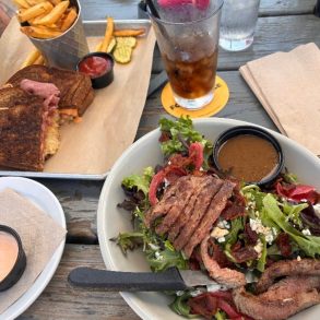 Food at Porky's Public House & Eatery located in Longview, WA.