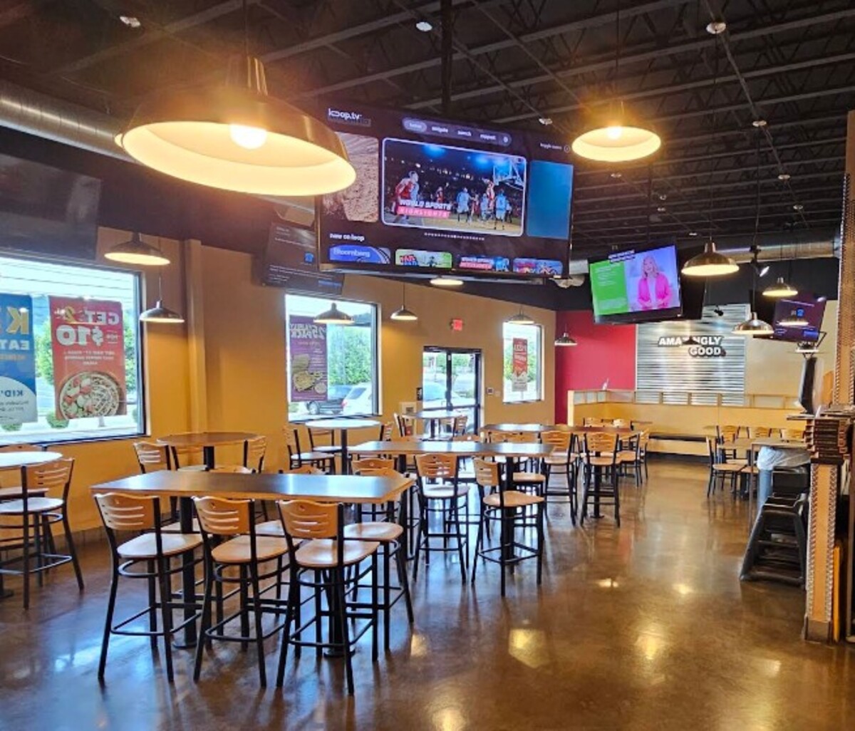 at Rapid Fired Pizza located in Ashland, KY.