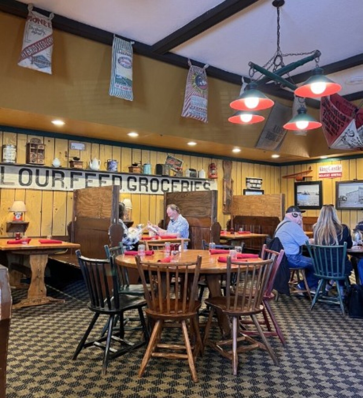 at Machine Shed Restaurant located in Davenport, IA.