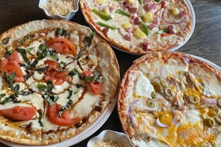 Food at L May Eatery located in Dubuque, IA.