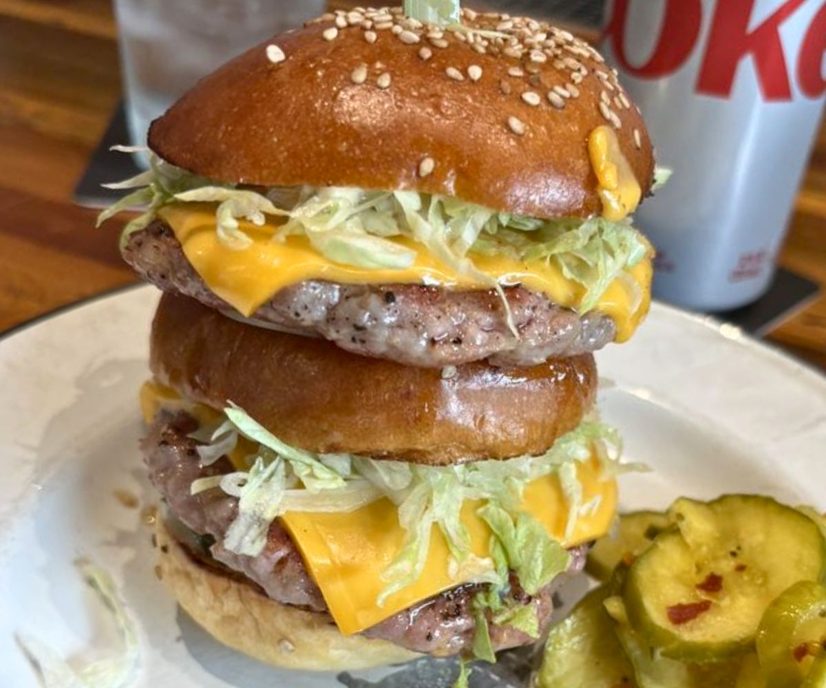 Pig Mac Burger at Cochon Butcher in New Orleans, Louisiana