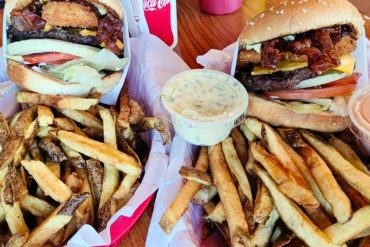 western burgers at Burger express in federal way, washington