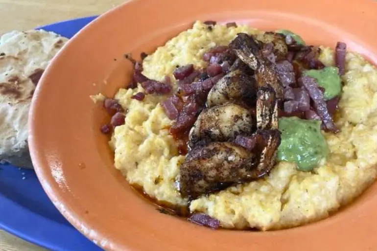 Dirty Shrimp and Grits at Doodles in Lexington, KY