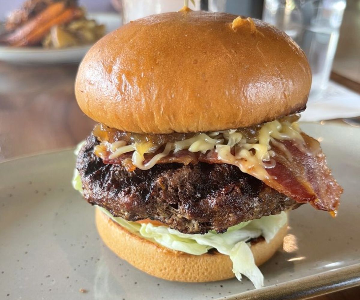 Black Label Burger at Neighborhood Provisionsin Edmond, Oklahoma