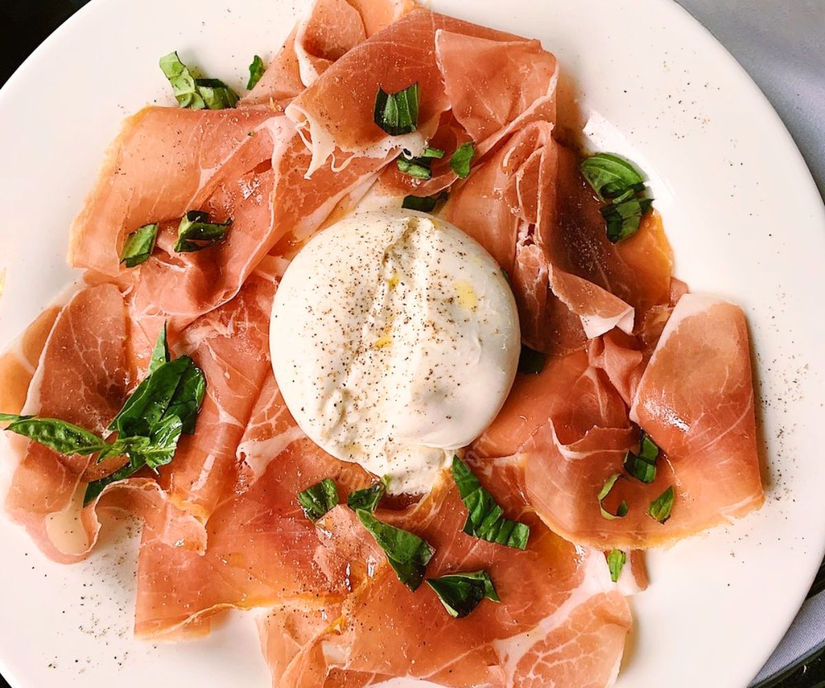 La Burratina at Cafe Silvium in Stamford, CT