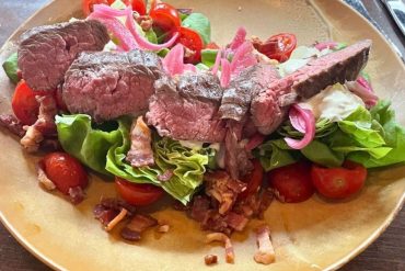 Wedge Steak Salad at Walkers in Billings, MT