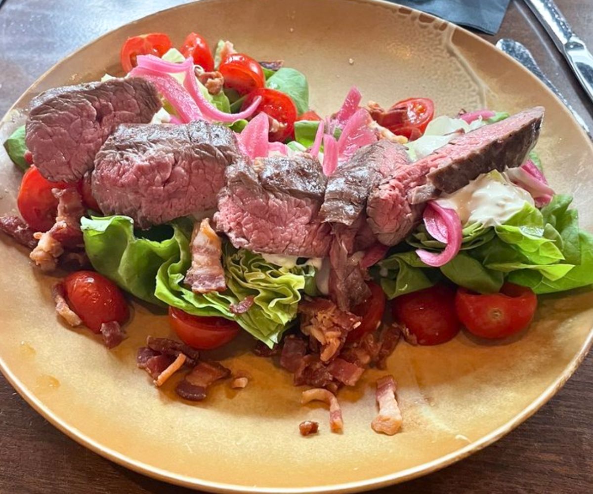 Wedge Steak Salad at Walkers in Billings, MT