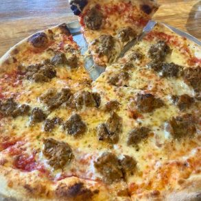 Don Pizza at Bella Luna Wood-Fired Pizza in Harrisonburg, Virginia