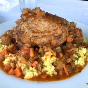 Osso Buco at Cafe Silvium in Stamford, CT
