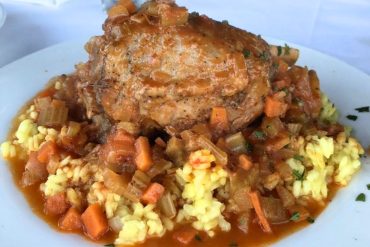 Osso Buco at Cafe Silvium in Stamford, CT