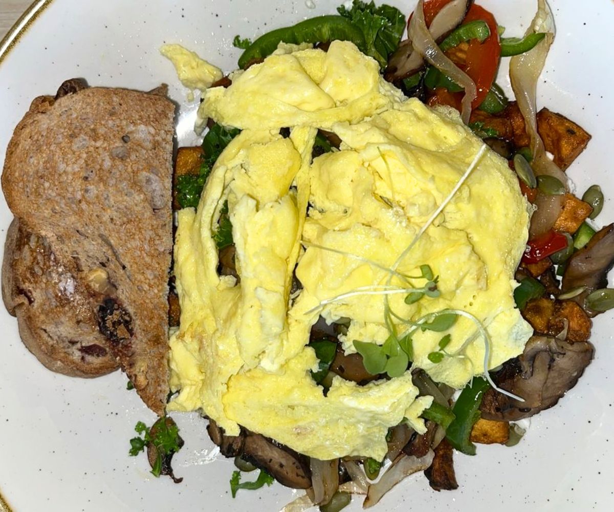 breakfast bowl at Orchid Brunch in Livonia, Michigan