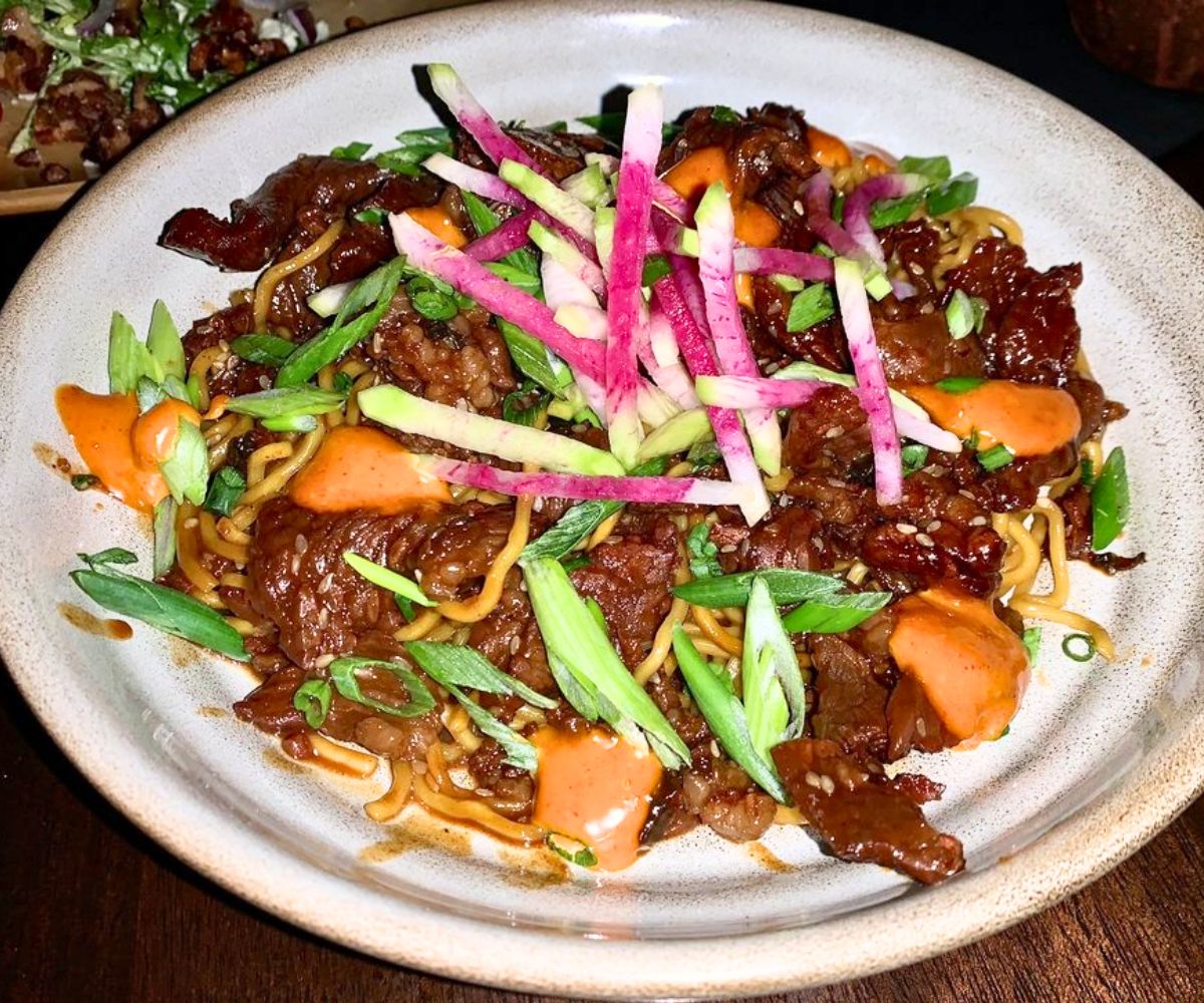 Korean Beef Bowl at Walkers in Billings, Montana