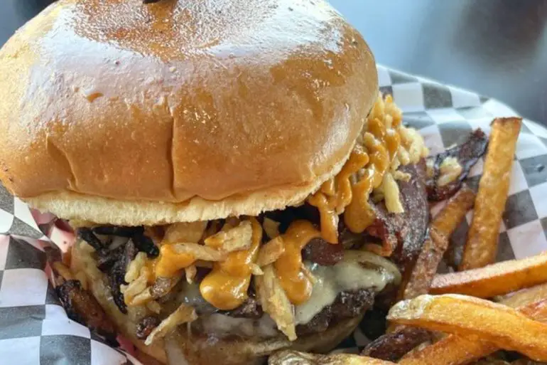 Miss Swiss at Biglow's Burgers in Oklahoma City, OK