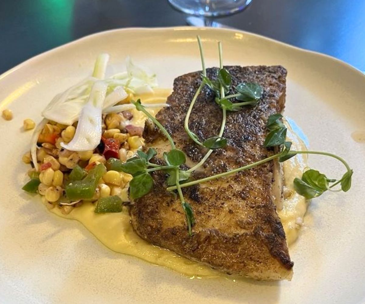 Seared Halibut at 29 Markle Ct in Bridgeport, CT