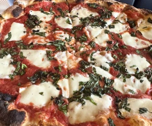 Margherita at Riggatti's Wood Fired Pizza in St. George, Utah