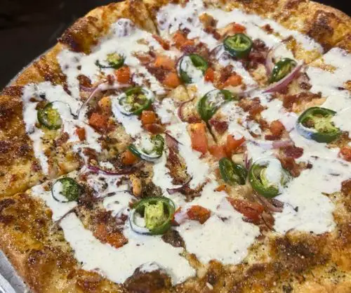 Southwestern Ranch Pizza at Lopiez in Davenport, IA